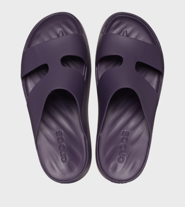 Crocs Platforms - Purple Flat Sandals
