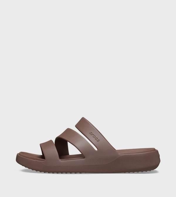 كروكس  heatwave-ready-w - بني  Flat Sandals