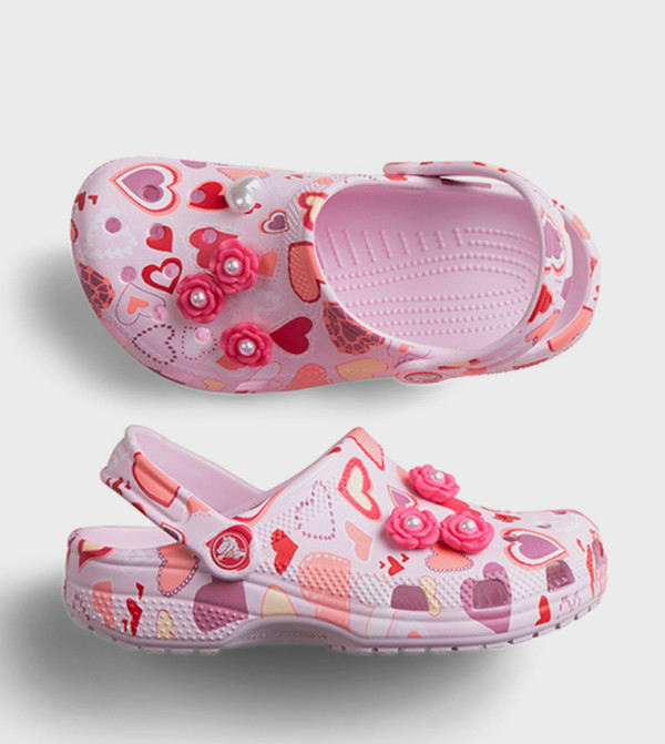 كروكس  صنادل كلوغ - وردي صنادل