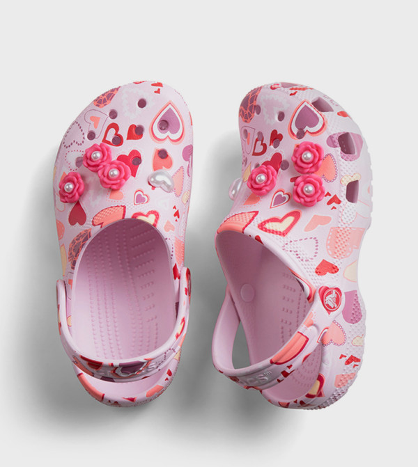 كروكس  صنادل كلوغ - وردي صنادل