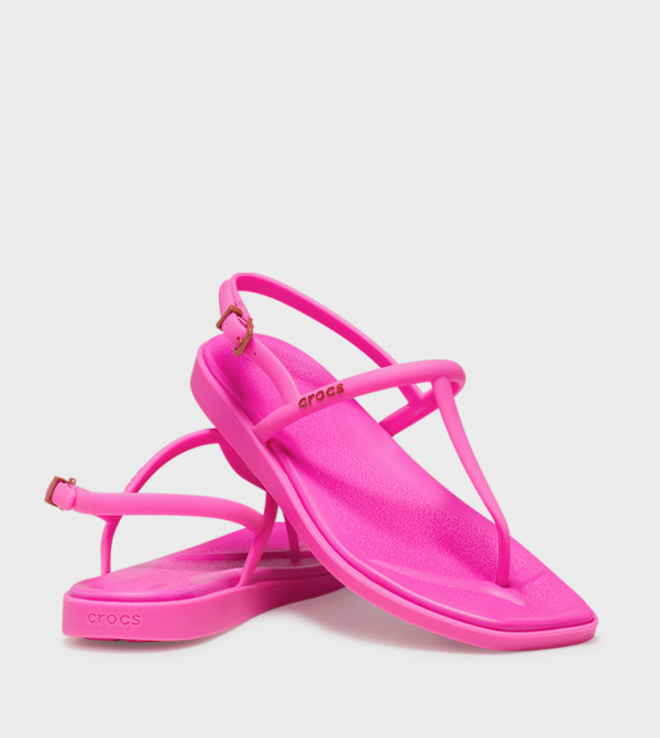 Crocs  Flip flops and Slides - Pink Flip-Flops
