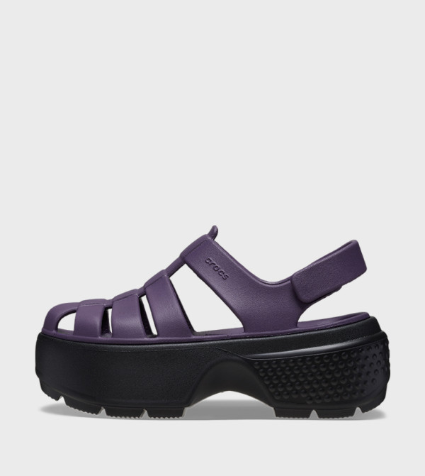 Crocs Platforms - Purple Flat Sandals