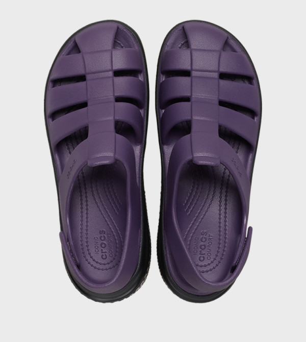 Crocs Platforms - Purple Flat Sandals