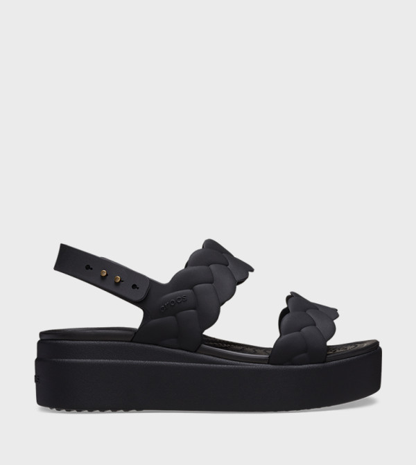 Crocs  - Black Wedges