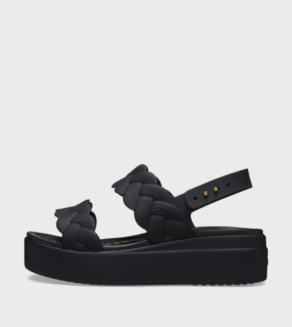 Crocs  - Black Wedges