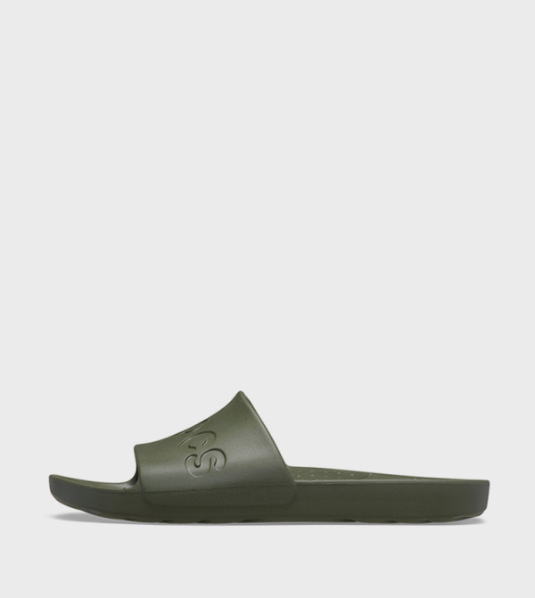 Crocs Flip flops and Slides - Green Slides