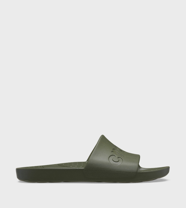 Crocs Flip flops and Slides - Green Slides