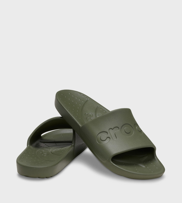 Crocs Flip flops and Slides - Green Slides