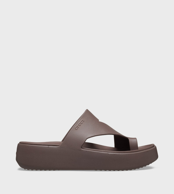 Crocs  Platforms - Brown Platforms
