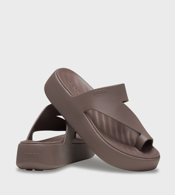 Crocs  Platforms - Brown Platforms