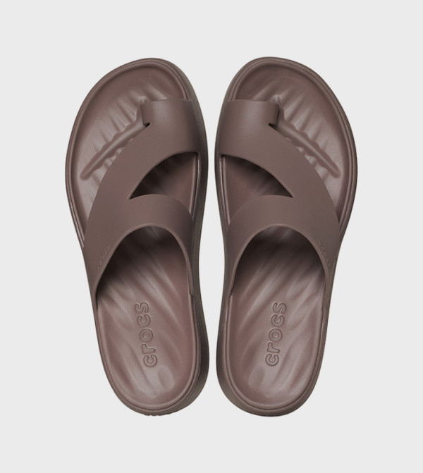 Crocs  Platforms - Brown Platforms