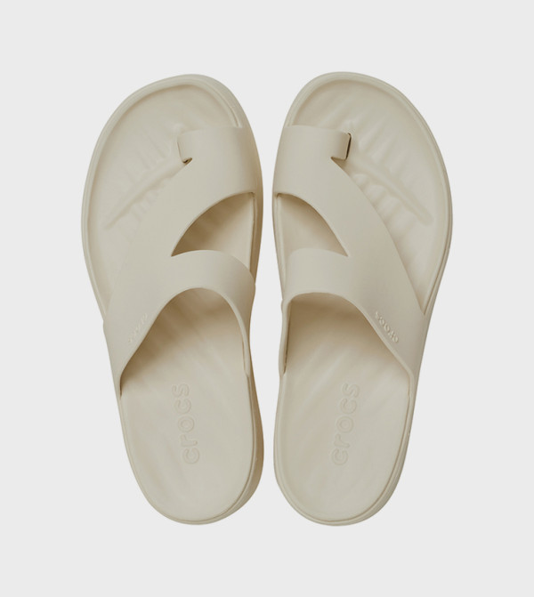 Crocs Platforms - Beige Platforms