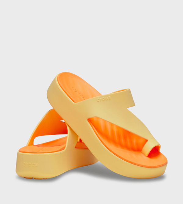 كروكس  heatwave-ready-w - أصفر Flat Sandals