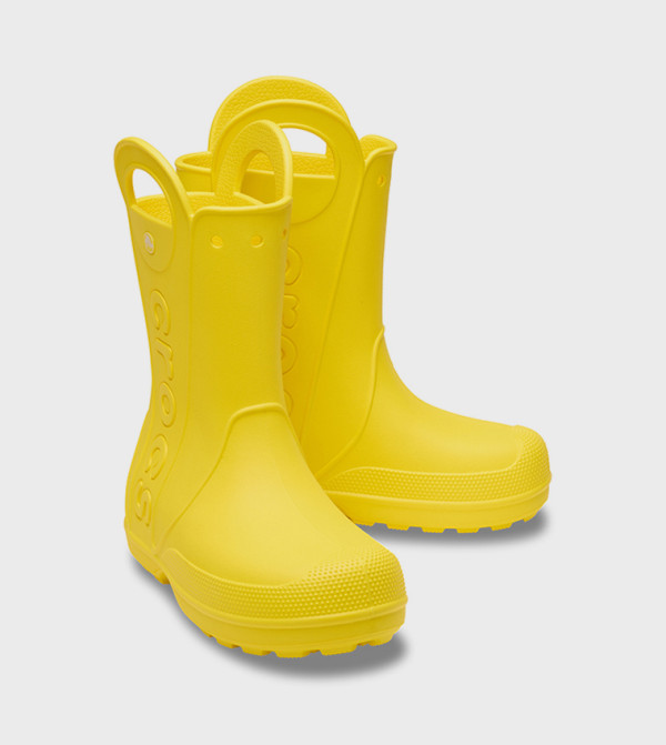 Crocs  Boots - Yellow Rain Boots