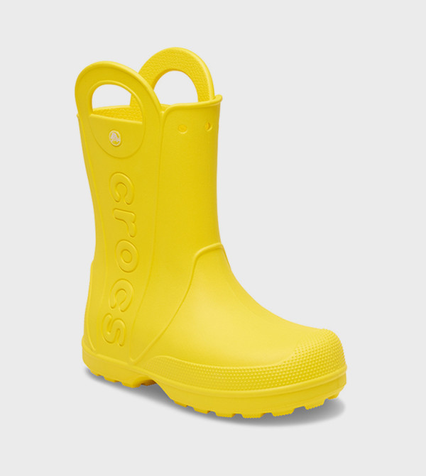 كروكس  أبوات - أصفر Rain Boots