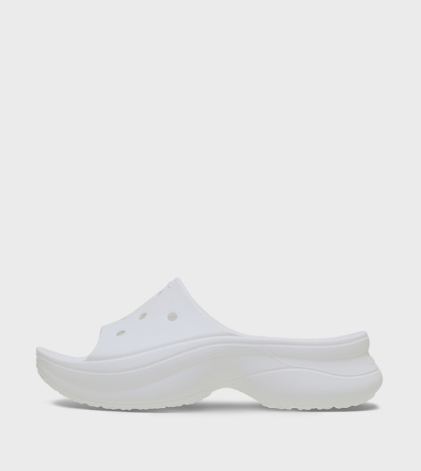 Crocs  heatwave-ready-w - White Slides