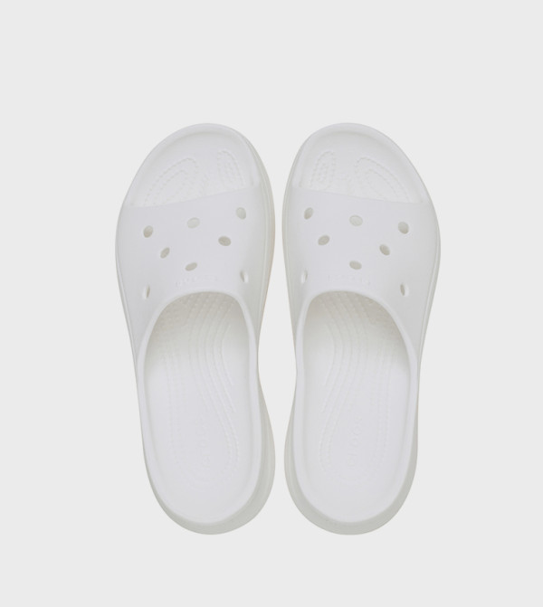 Crocs  heatwave-ready-w - White Slides