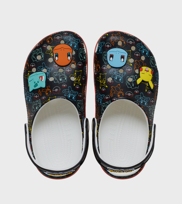 كروكس  صنادل كلوغ - أسود صنادل