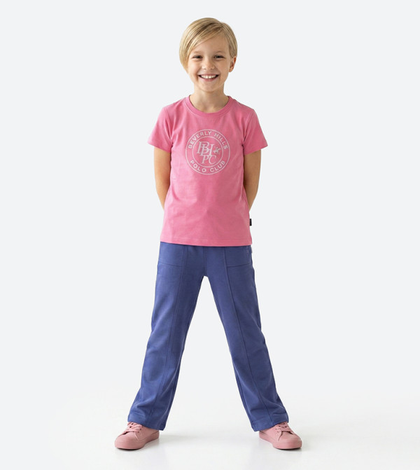 Beverly Hills Polo Club  colorpop-k - Pink T-Shirts