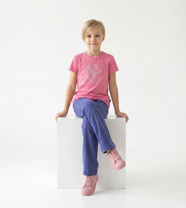 Beverly Hills Polo Club  colorpop-k - Pink T-Shirts