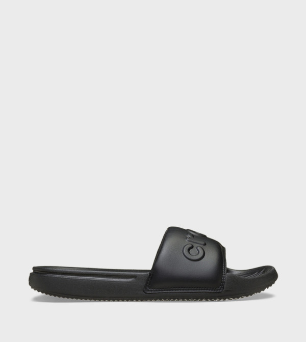 Crocs  Slides - Black Slides