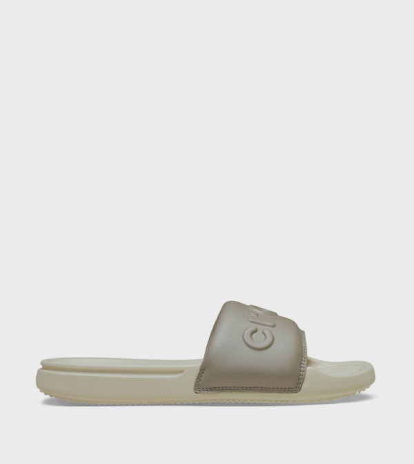 Crocs Crocs - Taupe Slides