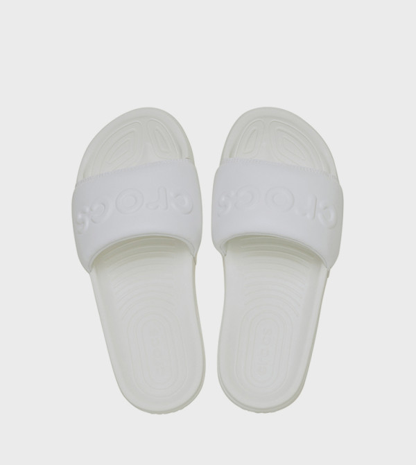 Crocs  vacation-loading-w - White Slides