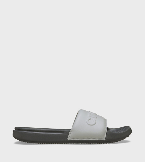 Crocs  Flip flops and Slides - Grey Slides