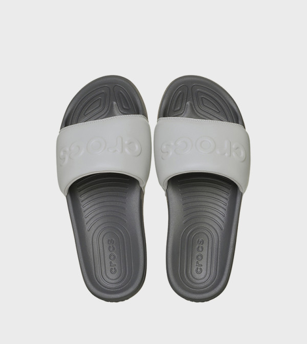 Crocs  Flip flops and Slides - Grey Slides