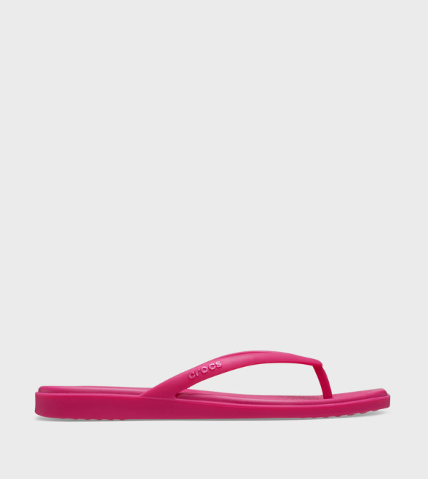 Crocs  Flip flops and Slides - Pink Flip-Flops