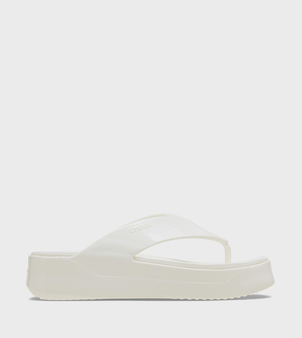 Crocs  Flip flops and Slides - White Flip-Flops