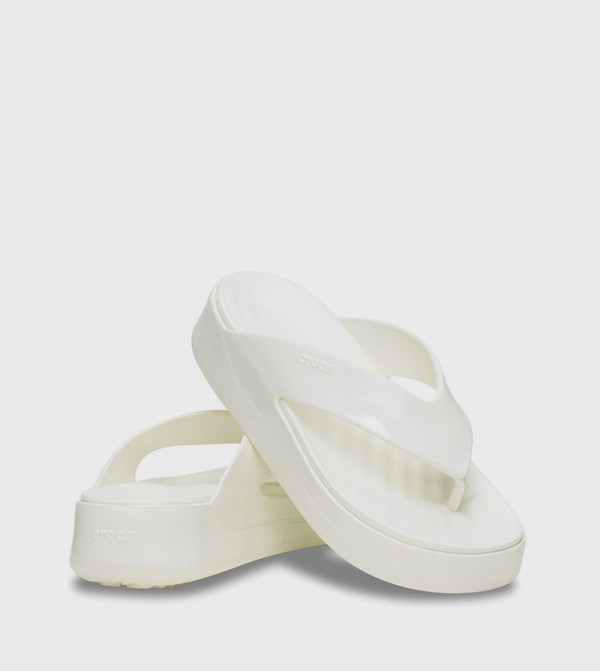 Crocs  Flip flops and Slides - White Flip-Flops