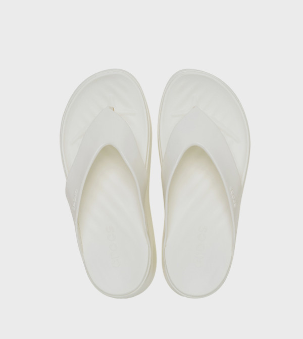 Crocs  Flip flops and Slides - White Flip-Flops
