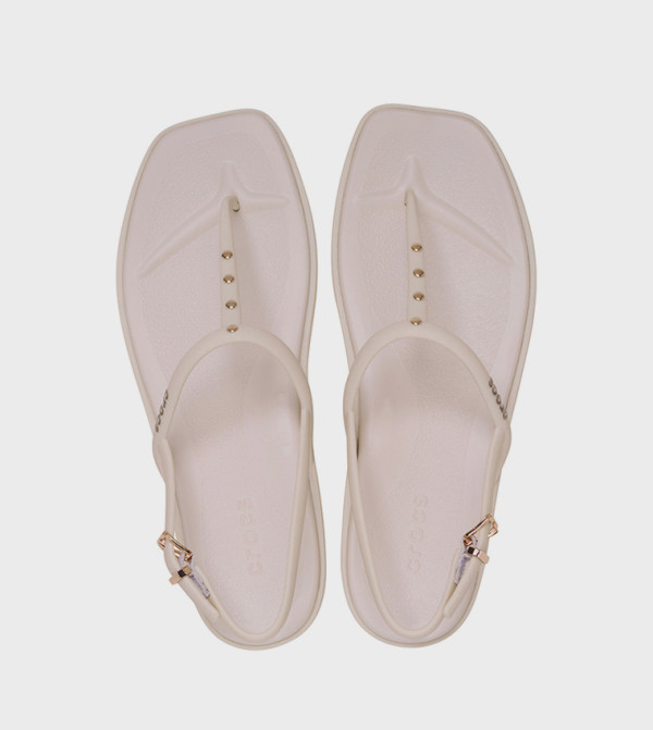 Crocs  Flip-Flops - Ivory Flip-Flops
