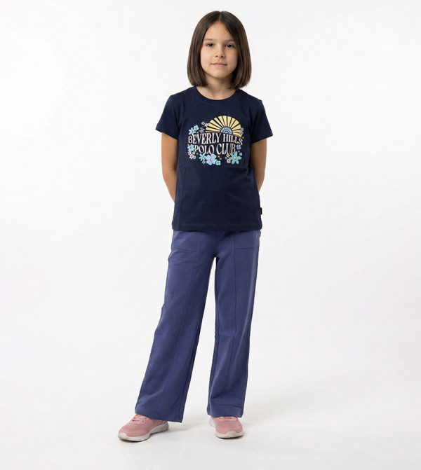 Beverly Hills Polo Club  heatwave-ready-k - Navy T-Shirts