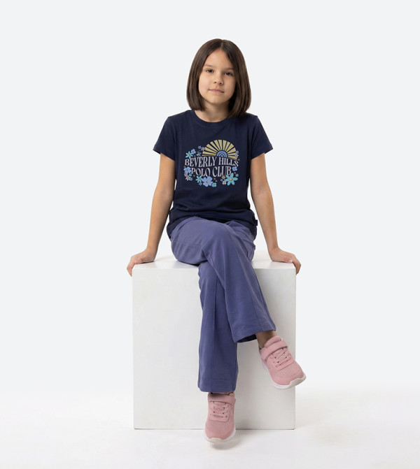 Beverly Hills Polo Club  heatwave-ready-k - Navy T-Shirts