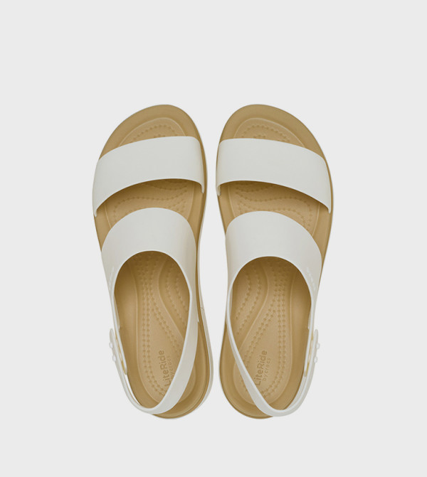 كروكس  summer-workwear-w - أبيض أحذية كعب سميك