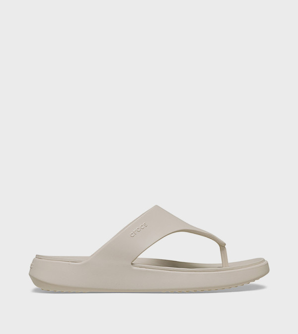 Crocs  Flip-Flops - Off White Flip-Flops
