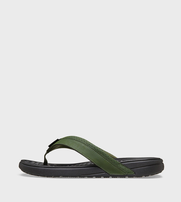 Crocs  Flip-Flops - Green Flip-Flops
