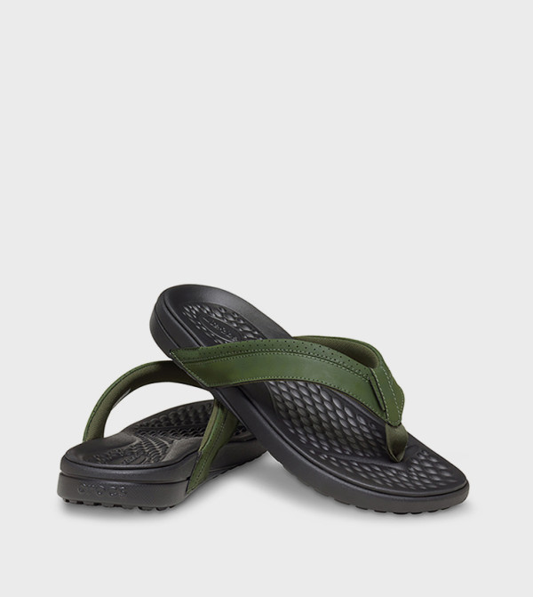 Crocs  Flip-Flops - Green Flip-Flops