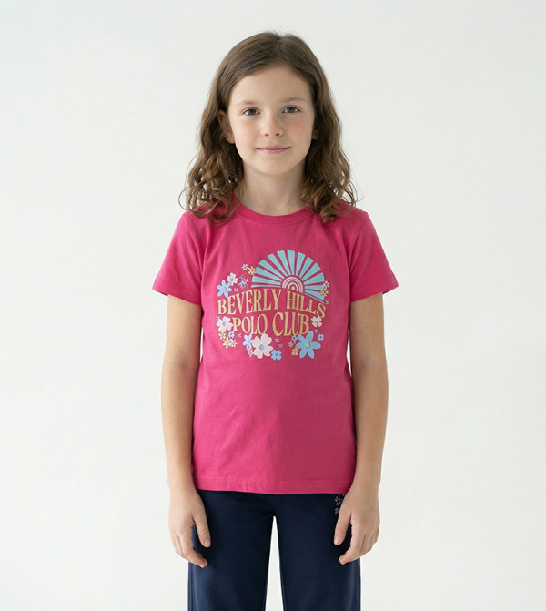 Beverly Hills Polo Club Beverly Hills Polo Club - Magenta T-shirts