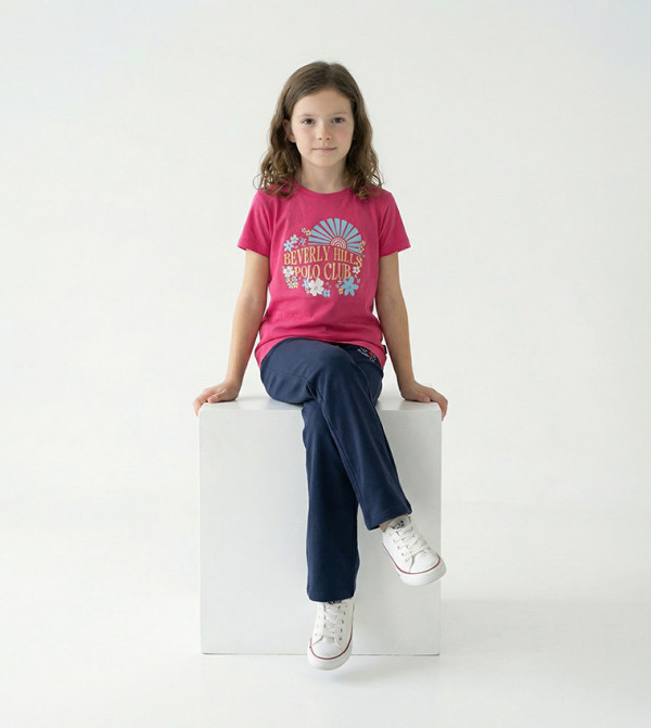 Beverly Hills Polo Club Beverly Hills Polo Club - Magenta T-shirts