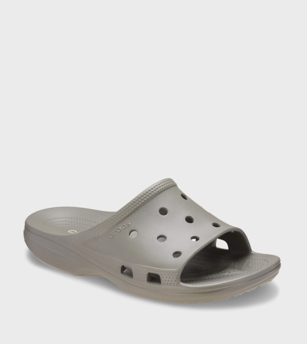 Crocs  Slides - Olive Slides
