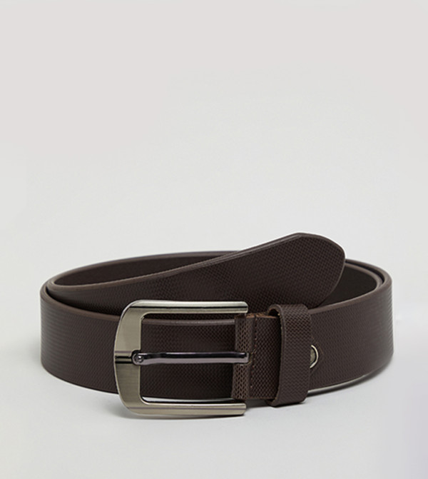 R&B  Belts - Brown Non Leather Belts