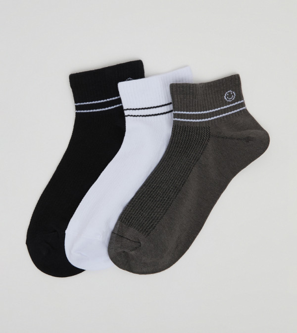أر آند بي جوارب - متعدد Ankle Length Socks