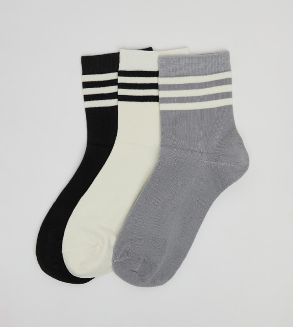 أر آند بي  جوارب لنصف الساق  - متعدد Calf Length Socks