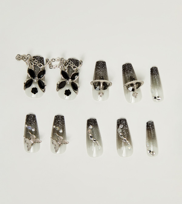 R&B  Nails - Grey Nail Accessories