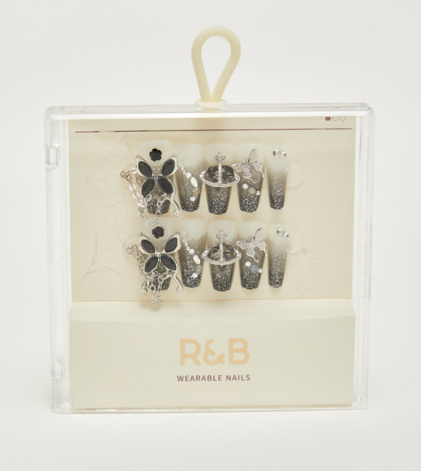 R&B  Nails - Grey Nail Accessories