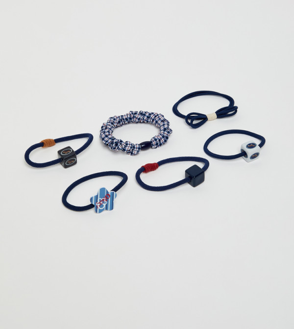 أر آند بي  ربطات شعر - كحلي مزرق  Hairbands