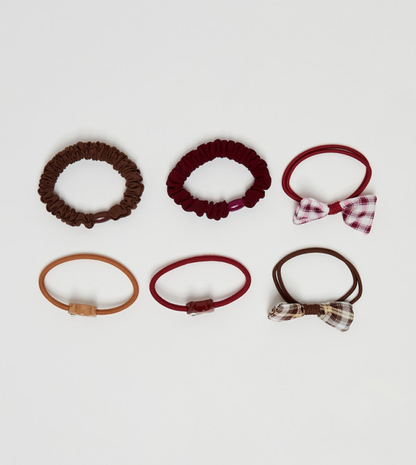 أر آند بي  اكسسوارات الشعر - خمري  Hairbands